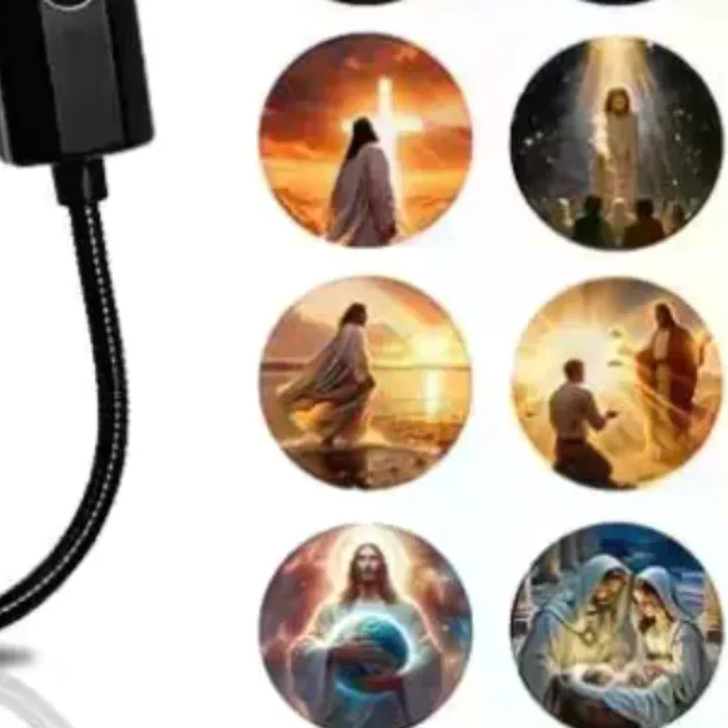 Religious Character Image Themed Portable USB Projection Light 16 Patterns Room Ceiling Decoration
Religious Character Image Themed Portable USB Projection Light 16 Patterns Room Ceiling Decoration