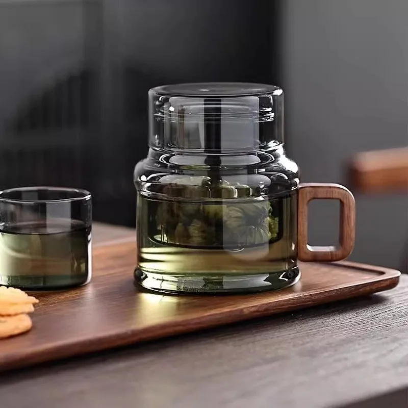 Glass Teapot 400ml Office Small Capacity Tea Separation Drinking Kettle Tea Maker thermos Cup Kitchen Supplies
Glass Teapot 400ml Office Small Capacity Tea Separation Drinking Kettle Tea Maker thermos Cup Kitchen Supplies