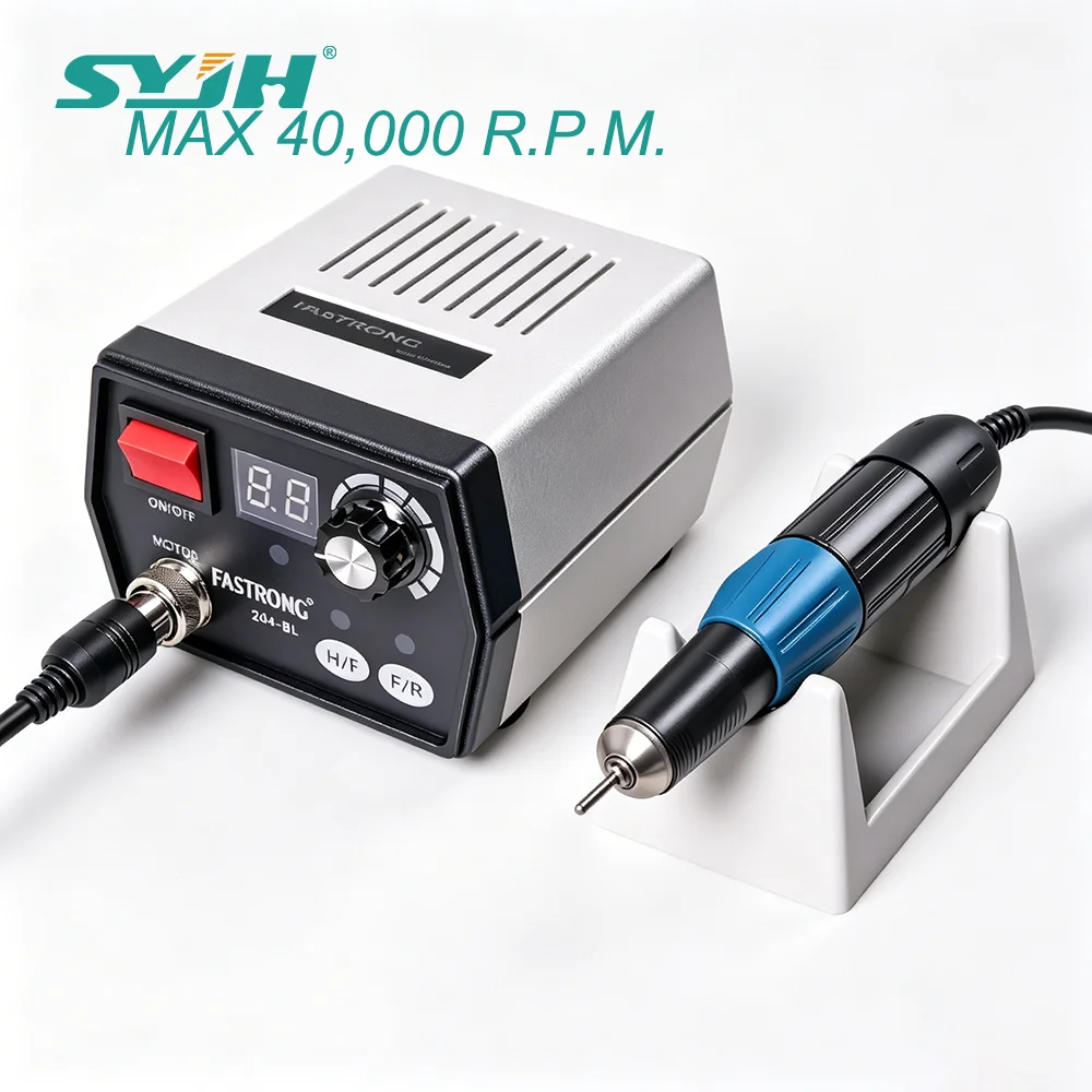 SYJH 40000RPM Brushless Micromotor 102LN Handpiece E-Type Micromotor Dentistry Lab Handle Grinder Manicure Tool With Footrest
SYJH 40000RPM Brushless Micromotor 102LN Handpiece E-Type Micromotor Dentistry Lab Handle Grinder Manicure Tool With Footrest