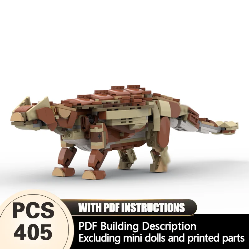 Creators Animal Series Model MOC Building Bricks Ankylosaurus Magniventris Modular Technology Gifts Assemble Children Toys Suit
Creators Animal Series Model MOC Building Bricks Ankylosaurus Magniventris Modular Technology Gifts Assemble Children Toys Suit