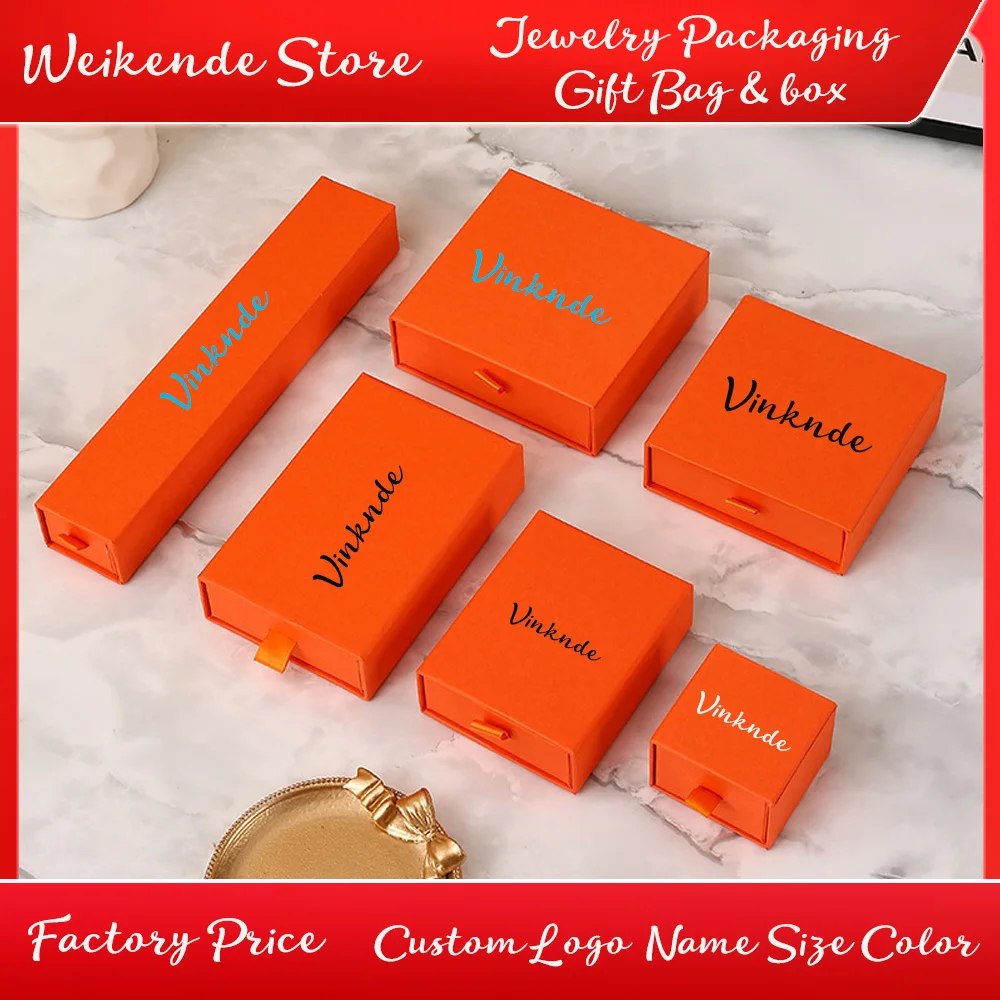 50Pack Cardboard Jewelry Boxes Customized Logo Wedding Gift Drawer Paper Packaging Organizer Case for Bracelets Earrings Rings
50Pack Cardboard Jewelry Boxes Customized Logo Wedding Gift Drawer Paper Packaging Organizer Case for Bracelets Earrings Rings