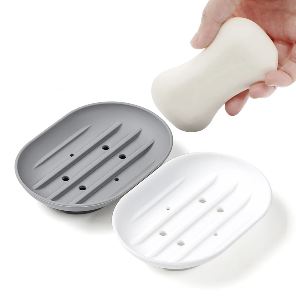 Portable Soap Dish Plate Bathroom Silicone Flexible Soap Holder Travel Holder Dish New Fashion Candy Color Bathroom Soap Dish 
Portable Soap Dish Plate Bathroom Silicone Flexible Soap Holder Travel Holder Dish New Fashion Candy Color Bathroom Soap Dish