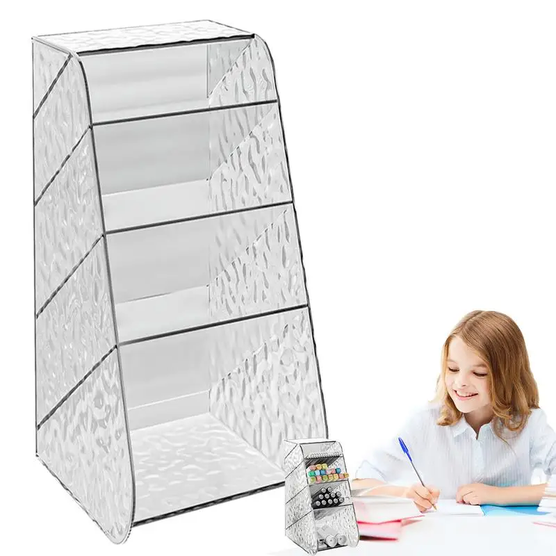 Clear Pen Storage Drawers Oblique Insert Storage Box Multi-layer Multifunctional Storage Rack Stationery Organizer For School
Clear Pen Storage Drawers Oblique Insert Storage Box Multi-layer Multifunctional Storage Rack Stationery Organizer For School
