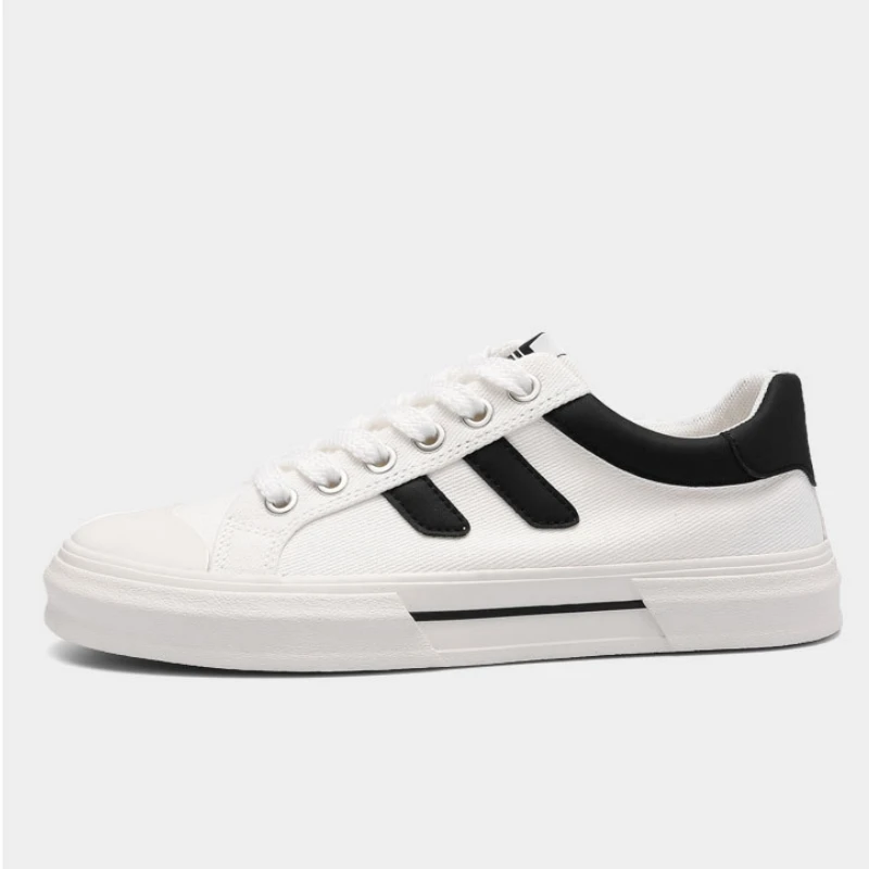 Hot Selling Fashion White Sneakers for Men Comfy Canvas Skate Shoes Trainers Man Non-slip Low Sport Sneaker zapatillas de skate
Hot Selling Fashion White Sneakers for Men Comfy Canvas Skate Shoes Trainers Man Non-slip Low Sport Sneaker zapatillas de skate