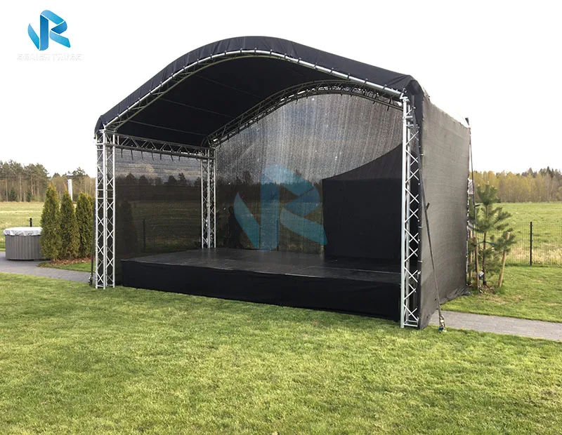 Concert /wedding/event TUV Certification Fast Connect Arch Stage Scene In 290*290mm Truss Aluminum
Concert /wedding/event TUV Certification Fast Connect Arch Stage Scene In 290*290mm Truss Aluminum