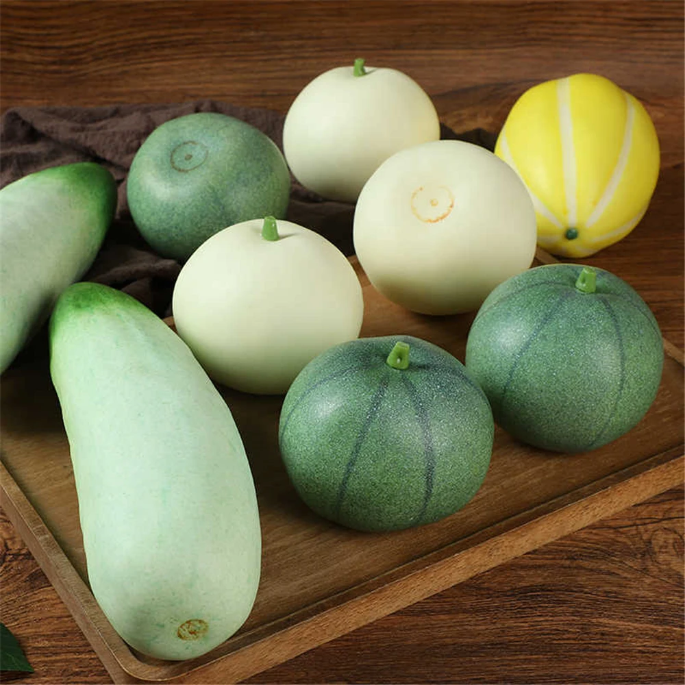 Cantaloup muskmelon fake fruit props hotel restaurant dining room hall home Kitchen cabinet decoration Simulation melon model
Cantaloup muskmelon fake fruit props hotel restaurant dining room hall home Kitchen cabinet decoration Simulation melon model