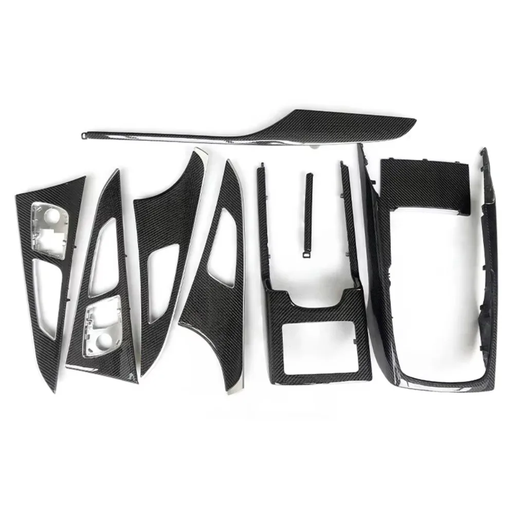 2012-2018 C7 A6 S6 A7 S7 C7.5 Customized Carbon Fiber Interior Accessories 9-Pcs Car Dashboard Door Panel Console Cover Trim Kit
2012-2018 C7 A6 S6 A7 S7 C7.5 Customized Carbon Fiber Interior Accessories 9-Pcs Car Dashboard Door Panel Console Cover Trim Kit
