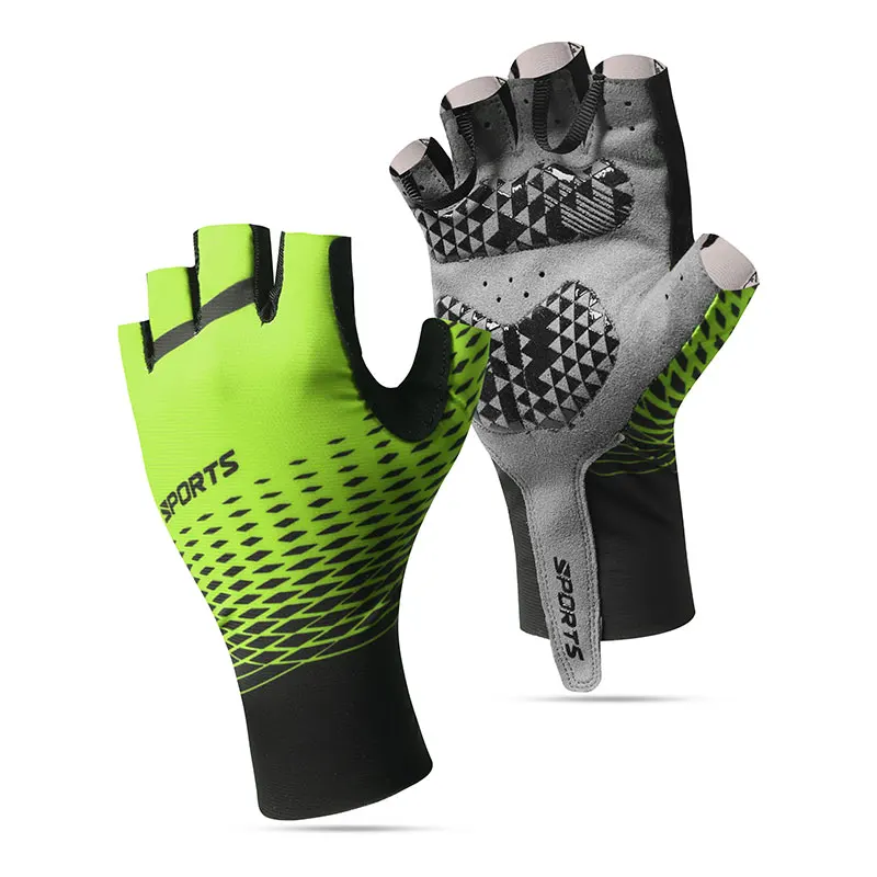 Cycling Gloves Men's Spring Summer Sports Sunscreen Breathable Sweat-absorbent Half Finger Bicycle Gloves Men and Women
Cycling Gloves Men's Spring Summer Sports Sunscreen Breathable Sweat-absorbent Half Finger Bicycle Gloves Men and Women