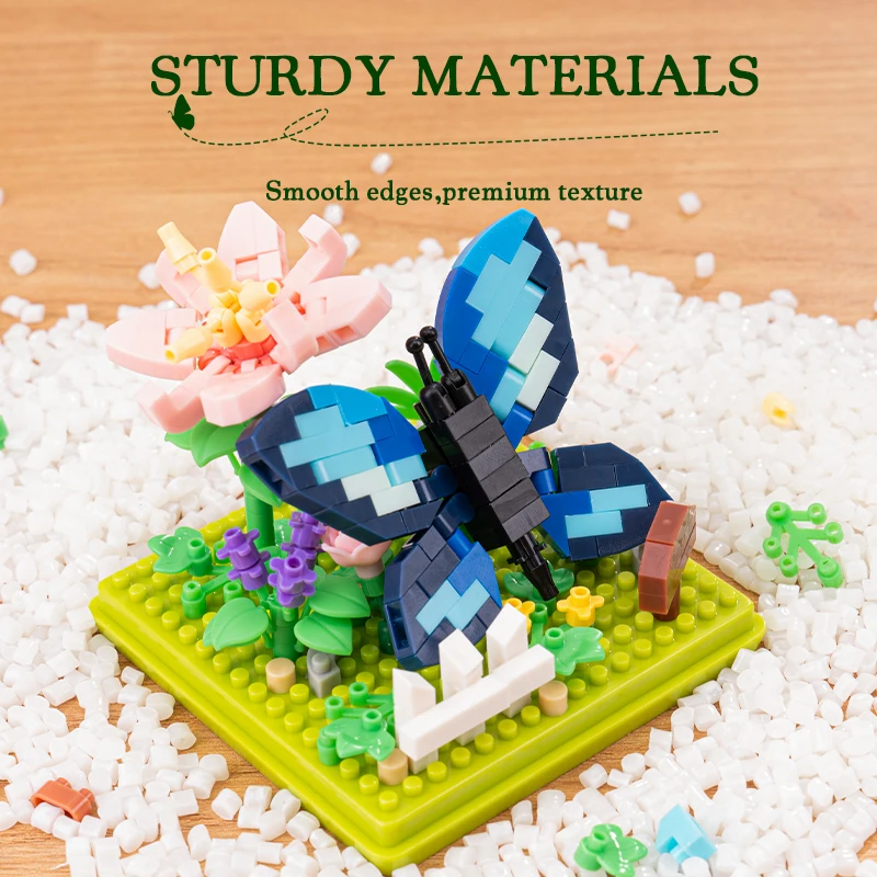 Building blocks, insect models, high-precision assembly toys, crickets, butterflies, dragonflies, desktop ornaments, collectible
Building blocks, insect models, high-precision assembly toys, crickets, butterflies, dragonflies, desktop ornaments, collectible