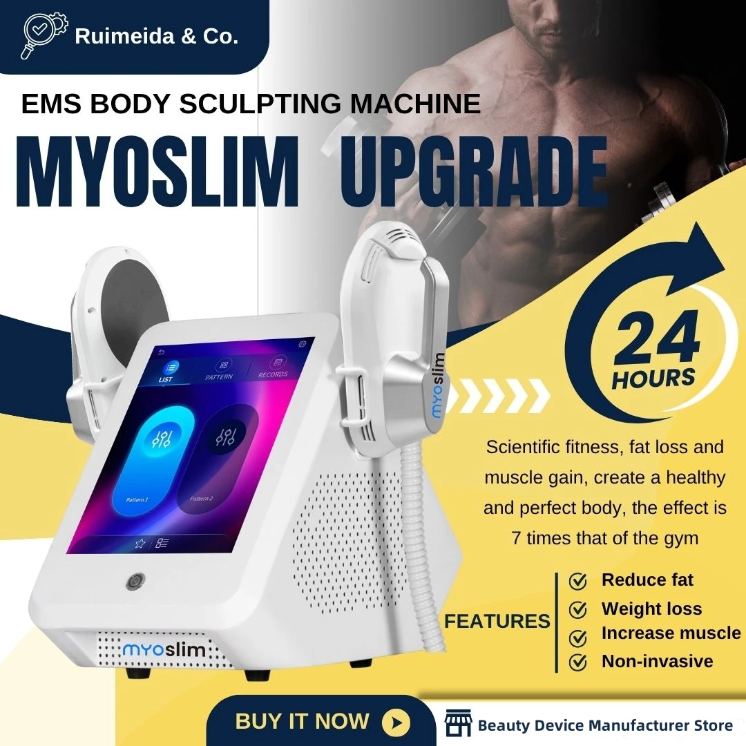 Professional MYOslim 15Tesla EMS Body Shape Machine 6500W Lose Weight Beauty Equipment for Personal and Salon Body Care Use
Professional MYOslim 15Tesla EMS Body Shape Machine 6500W Lose Weight Beauty Equipment for Personal and Salon Body Care Use