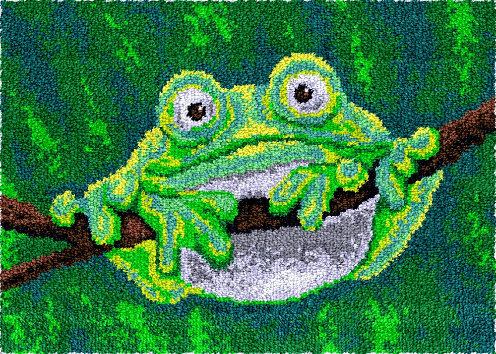 latch hook rug kit Frog carpet embroidery set Hobby diy latch hook kits plastic canvas for bag smyrna arts crafts rugs making
latch hook rug kit Frog carpet embroidery set Hobby diy latch hook kits plastic canvas for bag smyrna arts crafts rugs making
