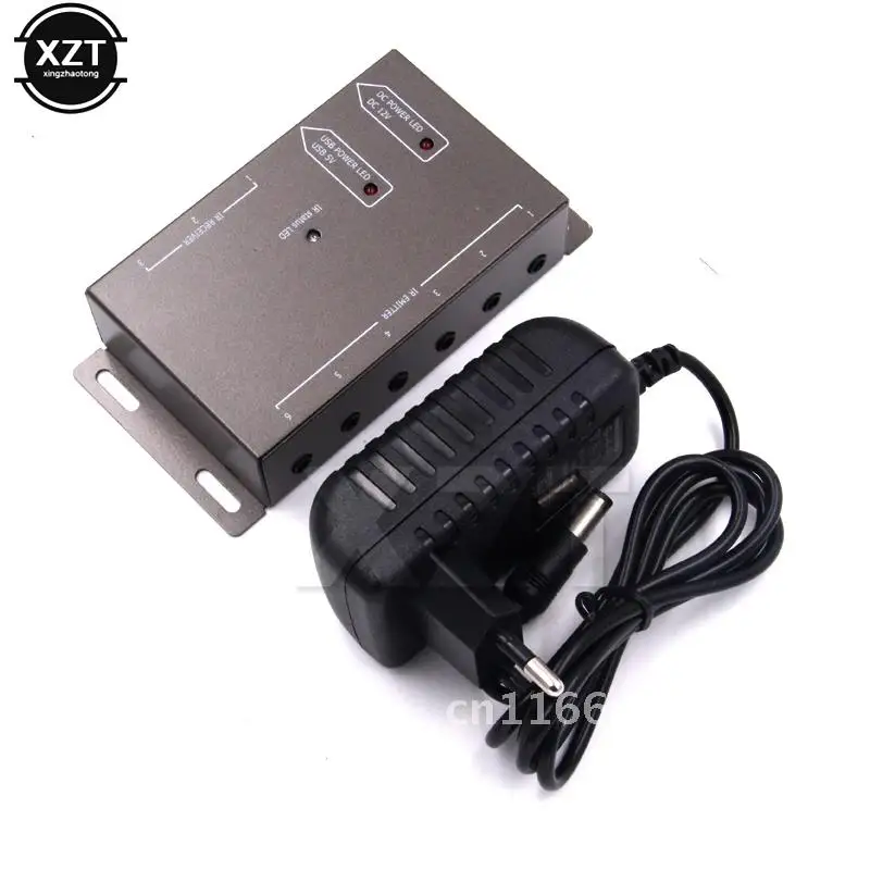 Infrared Extender System IR Remote Control Repeater Kit with 1 Receiver 6 Emitter Gadget Accessories US/EU PLUG
Infrared Extender System IR Remote Control Repeater Kit with 1 Receiver 6 Emitter Gadget Accessories US/EU PLUG