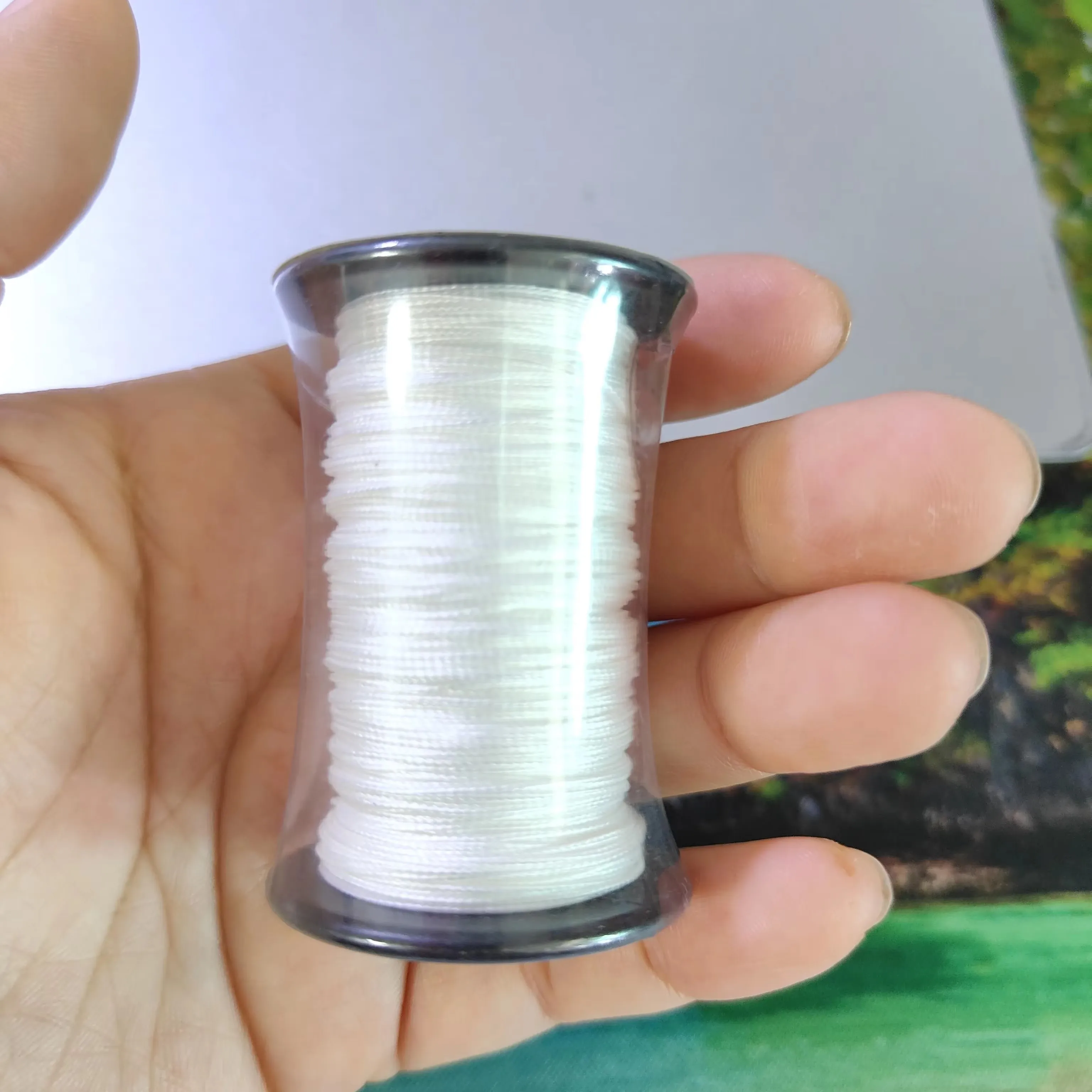 1pc Elong 0.14'/0.018"/0.21"/0.25" Archery Bow String Serving Thread Bowstring Serving Rope 30M shooting Accessories
1pc Elong 0.14'/0.018"/0.21"/0.25" Archery Bow String Serving Thread Bowstring Serving Rope 30M shooting Accessories