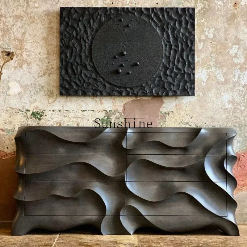 Large and small apartment retro simple solid wood dining edge solid wood handmade decorative chest
Large and small apartment retro simple solid wood dining edge solid wood handmade decorative chest