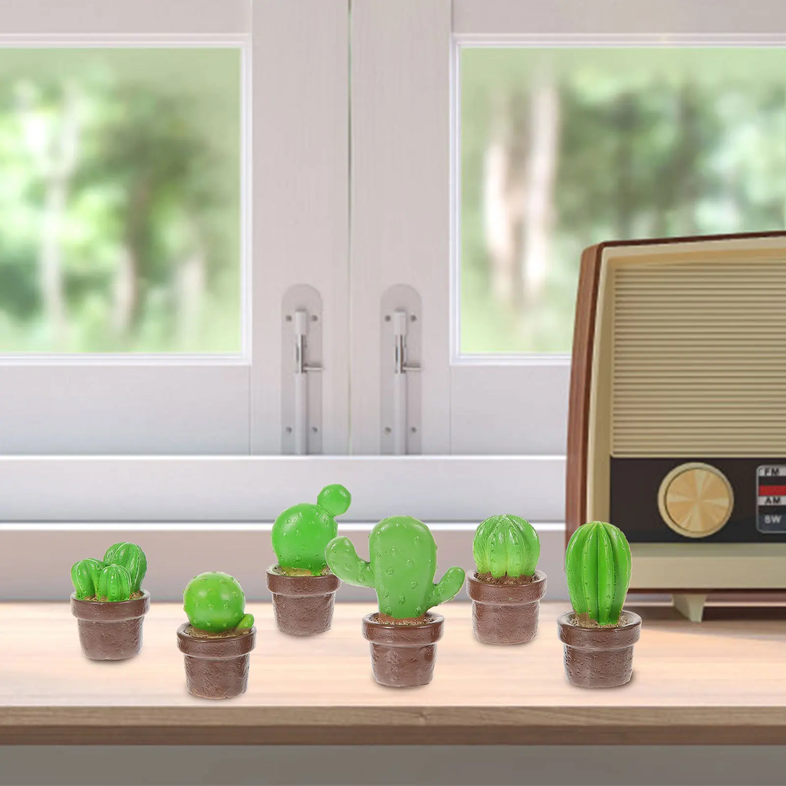6Pcs Resin Cactus Ornament Cute Miniature Bonsai Garden Patio Lawn Yard Outdoor Decoration Miniatures Bonsai Ornament
6Pcs Resin Cactus Ornament Cute Miniature Bonsai Garden Patio Lawn Yard Outdoor Decoration Miniatures Bonsai Ornament