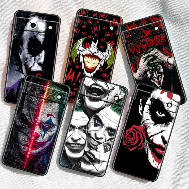 Villain The J-Joker personality Phone Case For Google Pixel 9a 9 8A 8 7 7A 6 6A Pro XL 2024 5G Black Soft TPU Silicone Cover
Villain The J-Joker personality Phone Case For Google Pixel 9a 9 8A 8 7 7A 6 6A Pro XL 2024 5G Black Soft TPU Silicone Cover
