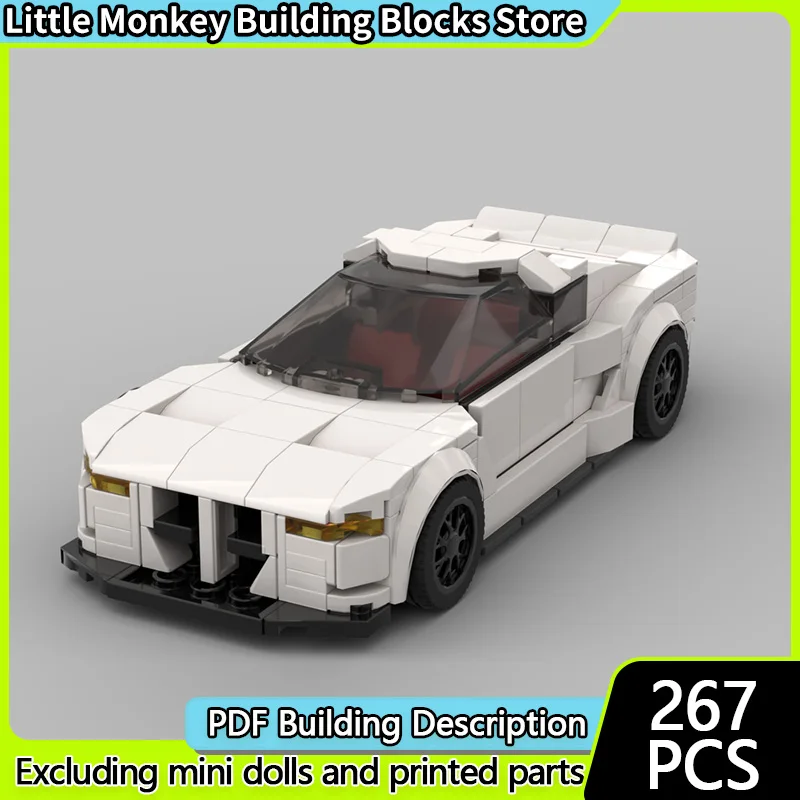 Speed Racing Car Model MOC Building Bricks Two-Door Coupe M4 G82 Modular Technology Children Holiday Gifts Assemble Toys Suit
Speed Racing Car Model MOC Building Bricks Two-Door Coupe M4 G82 Modular Technology Children Holiday Gifts Assemble Toys Suit