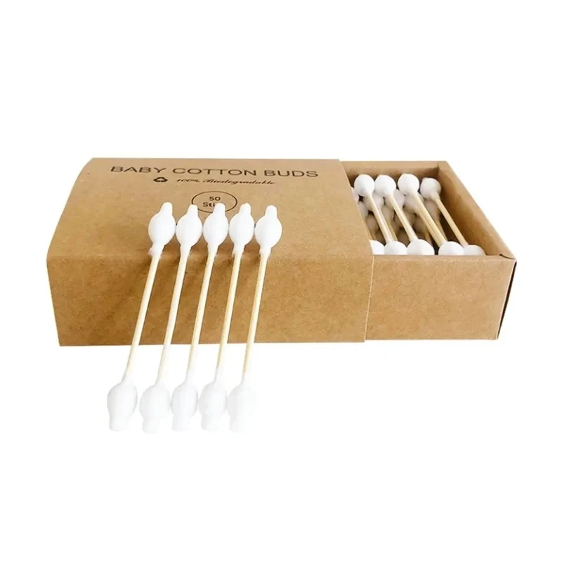 50 Pcs/Box Double Head Bamboo Cotton Buds Wood Stick Cotton Swab For Makeup , Nose Ear Cleaning , Pet Care , Art & Crafts
50 Pcs/Box Double Head Bamboo Cotton Buds Wood Stick Cotton Swab For Makeup , Nose Ear Cleaning , Pet Care , Art & Crafts