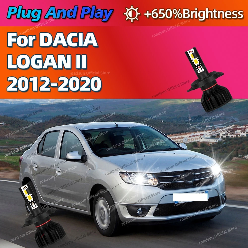 6000k LED Headlight Bulbs 30000LM Super Bright Tube Light For DACIA LOGAN II 2012-2020 2013 2014 2015 2016 2017 2018 2019
6000k LED Headlight Bulbs 30000LM Super Bright Tube Light For DACIA LOGAN II 2012-2020 2013 2014 2015 2016 2017 2018 2019