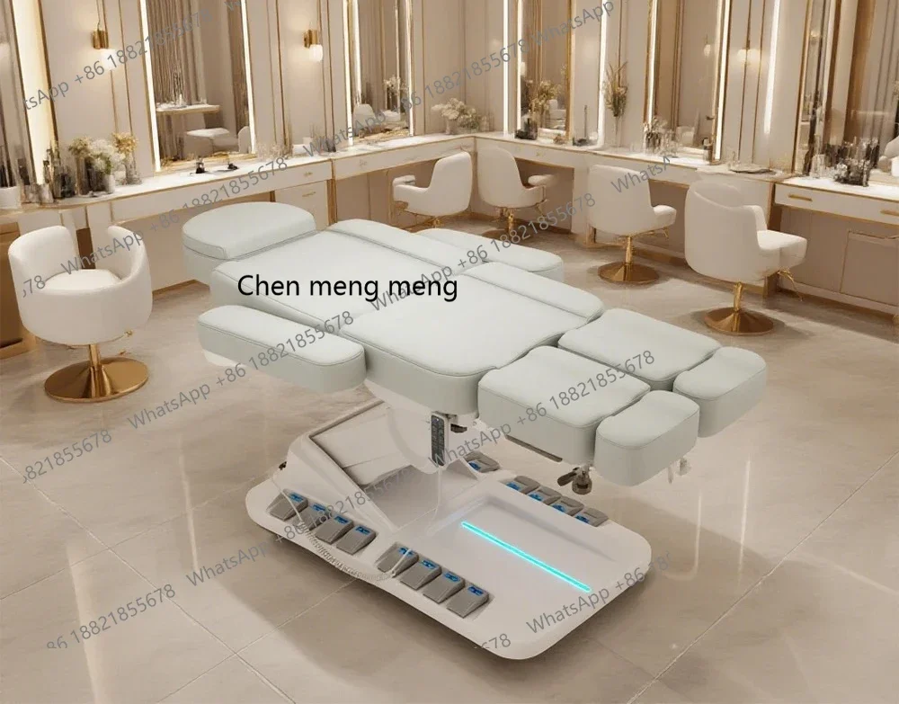 New design electric 3 motor facial massage bed aesthetic spa lashes bed beauty chair salonF182
New design electric 3 motor facial massage bed aesthetic spa lashes bed beauty chair salonF182