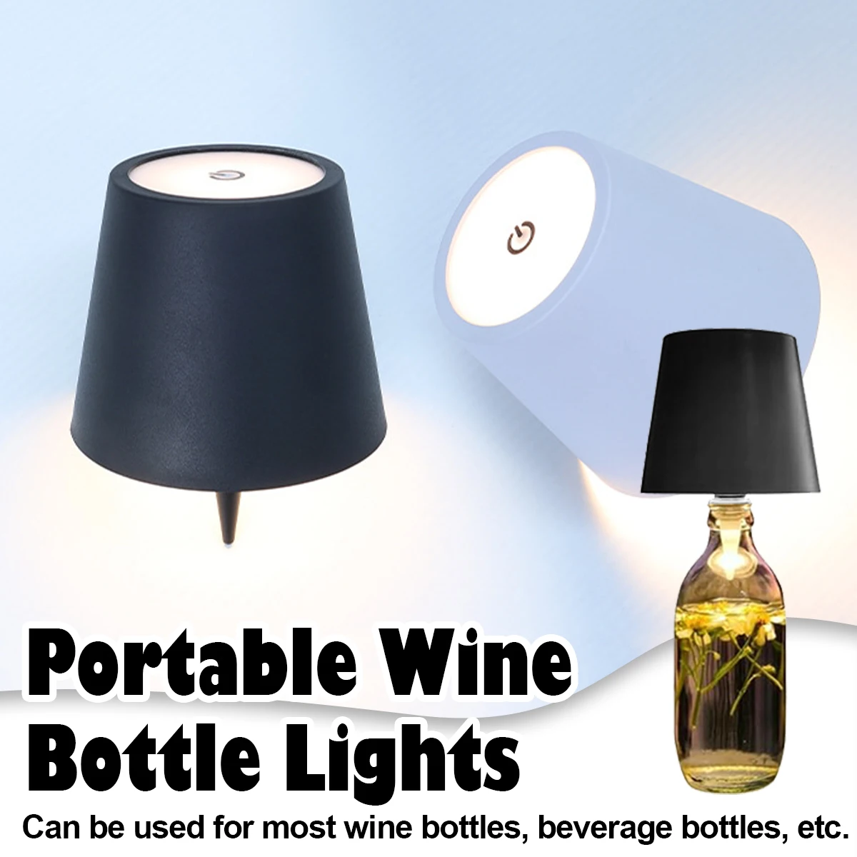 Wireless Touch Control Bottle Table Lamp Reading Usb Rechargeable Adjustable Brightness White Wine Lights Mini Night Light Lamps
Wireless Touch Control Bottle Table Lamp Reading Usb Rechargeable Adjustable Brightness White Wine Lights Mini Night Light Lamps