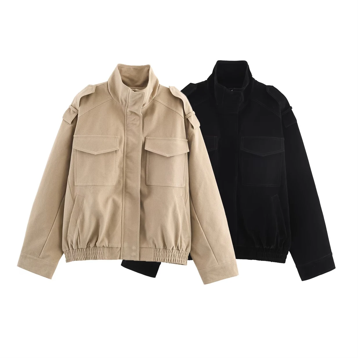 Women's Casual Fashion Jacket 2025 Fall New Arrival Polyester Fiber Material Comfortable Fit Outerwear for Women
Women's Casual Fashion Jacket 2025 Fall New Arrival Polyester Fiber Material Comfortable Fit Outerwear for Women