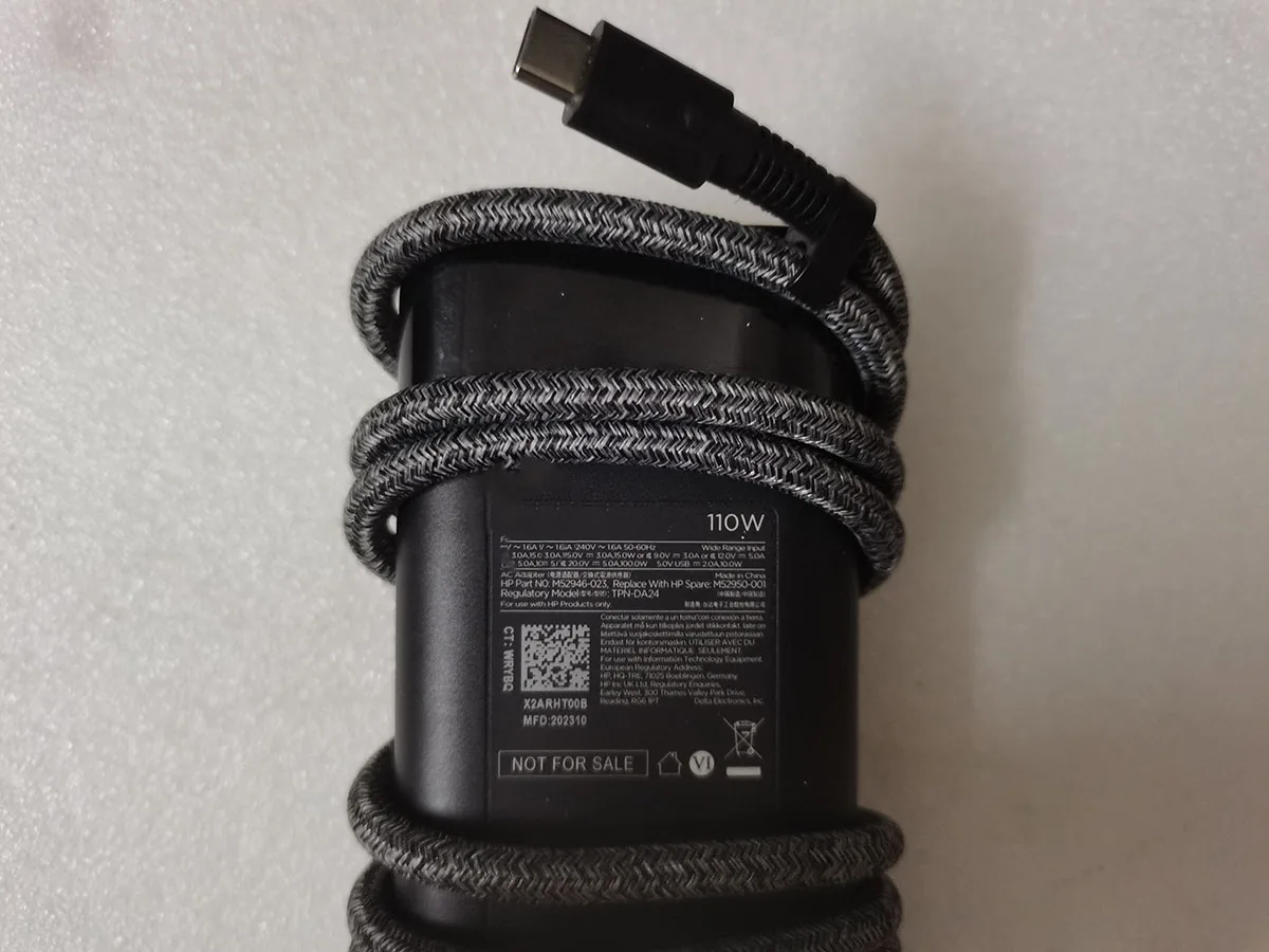 100%Original 20V 5.0A 110W TPN-DA24 M52946-023 For HP EliteBook 865 G10 818N3EA Gaming Notebook
100%Original 20V 5.0A 110W TPN-DA24 M52946-023 For HP EliteBook 865 G10 818N3EA Gaming Notebook