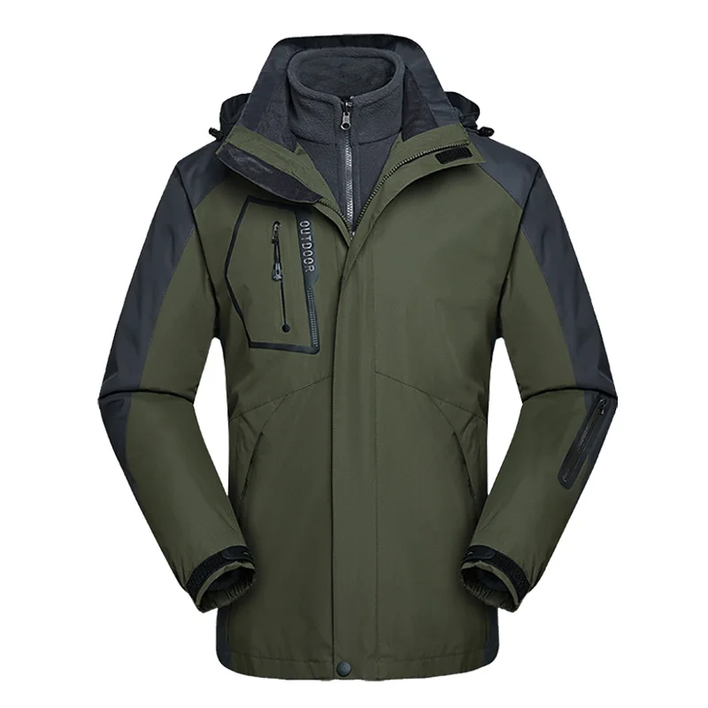 Winter Men Skating Jacket 2 in 1 Fleece Pants Thermal Hiking Camping Sports Windbreaker Trekking Outdoor Coat Trousers
Winter Men Skating Jacket 2 in 1 Fleece Pants Thermal Hiking Camping Sports Windbreaker Trekking Outdoor Coat Trousers