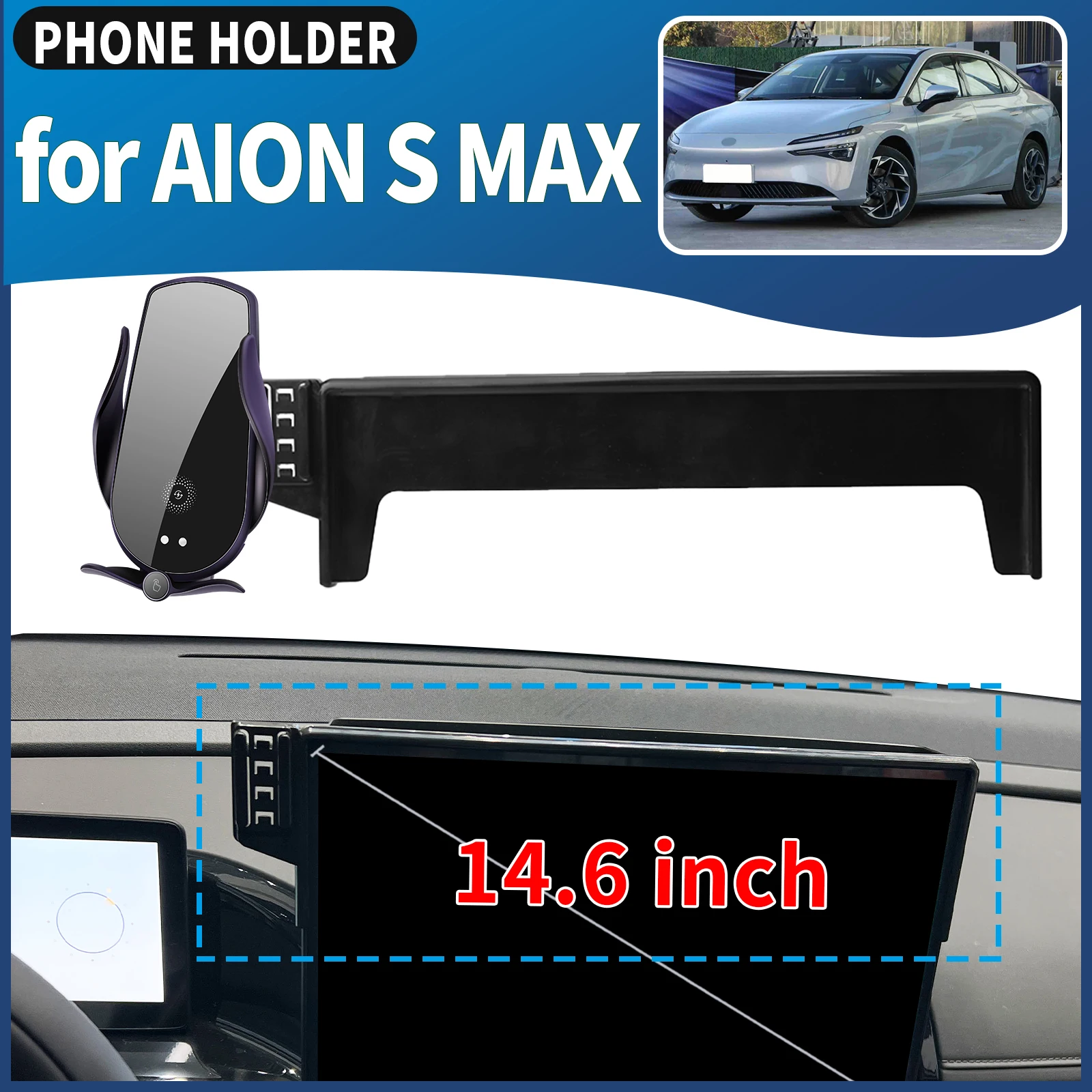 fit for AION S Max 14.6inches 2023-2025 Car Phone Holder Mount Vehicle-Specific GPS Navigation Easy Installation accessoires
fit for AION S Max 14.6inches 2023-2025 Car Phone Holder Mount Vehicle-Specific GPS Navigation Easy Installation accessoires