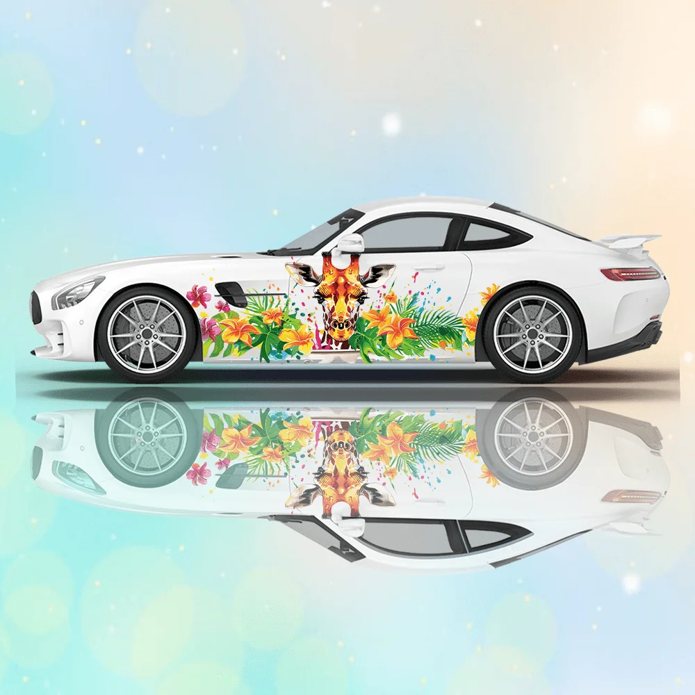Giraffes Drinking Beverages Car Stickers Full Body Floral Decoration Scratches Protect Car Stickers Waterproof Car Vinyl Wraps
Giraffes Drinking Beverages Car Stickers Full Body Floral Decoration Scratches Protect Car Stickers Waterproof Car Vinyl Wraps