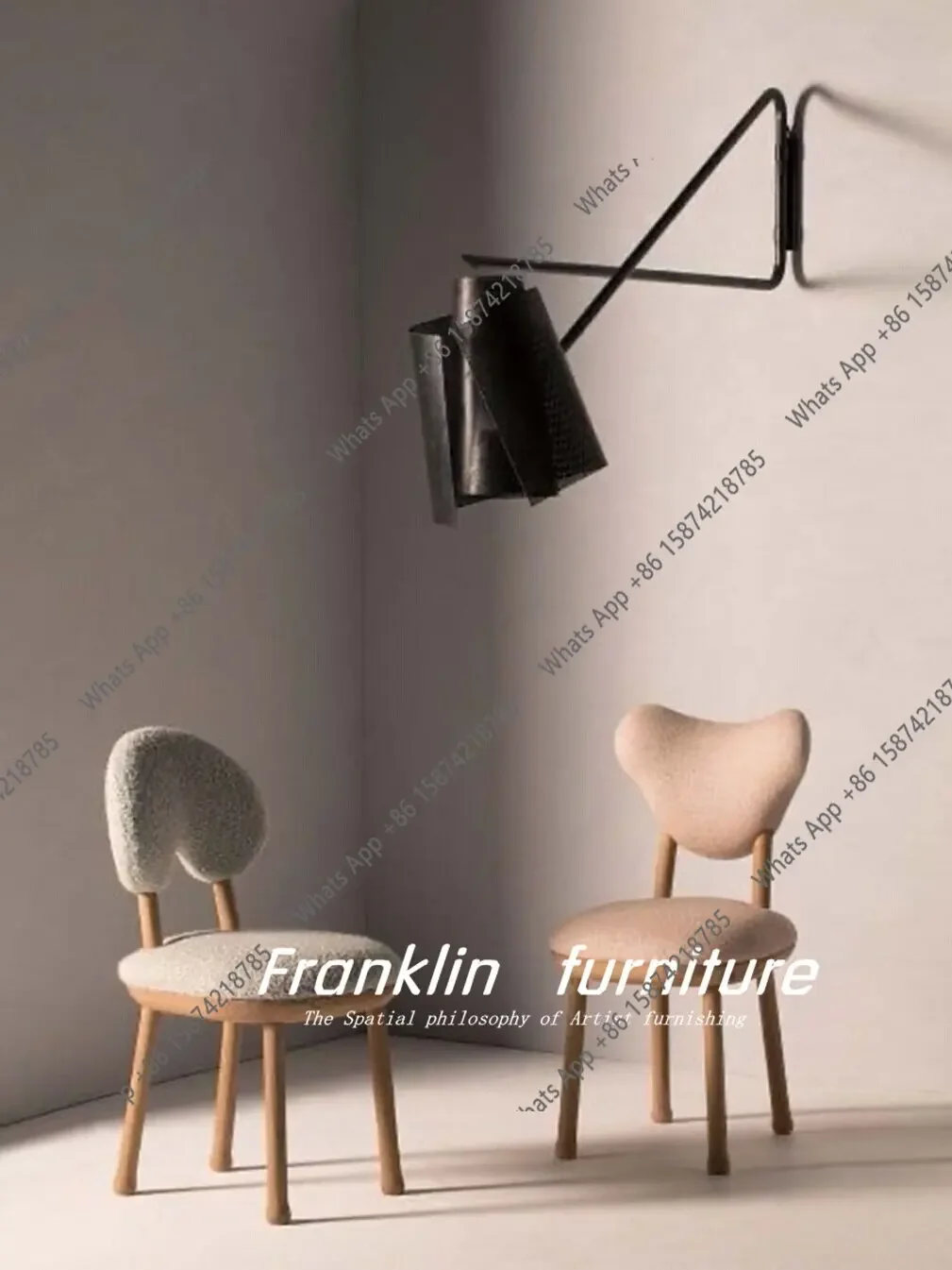 X65 French Back Chair Desk Dressing Chair Household Nordic Lamb Fleece Solid Wood Dining Chair
X65 French Back Chair Desk Dressing Chair Household Nordic Lamb Fleece Solid Wood Dining Chair