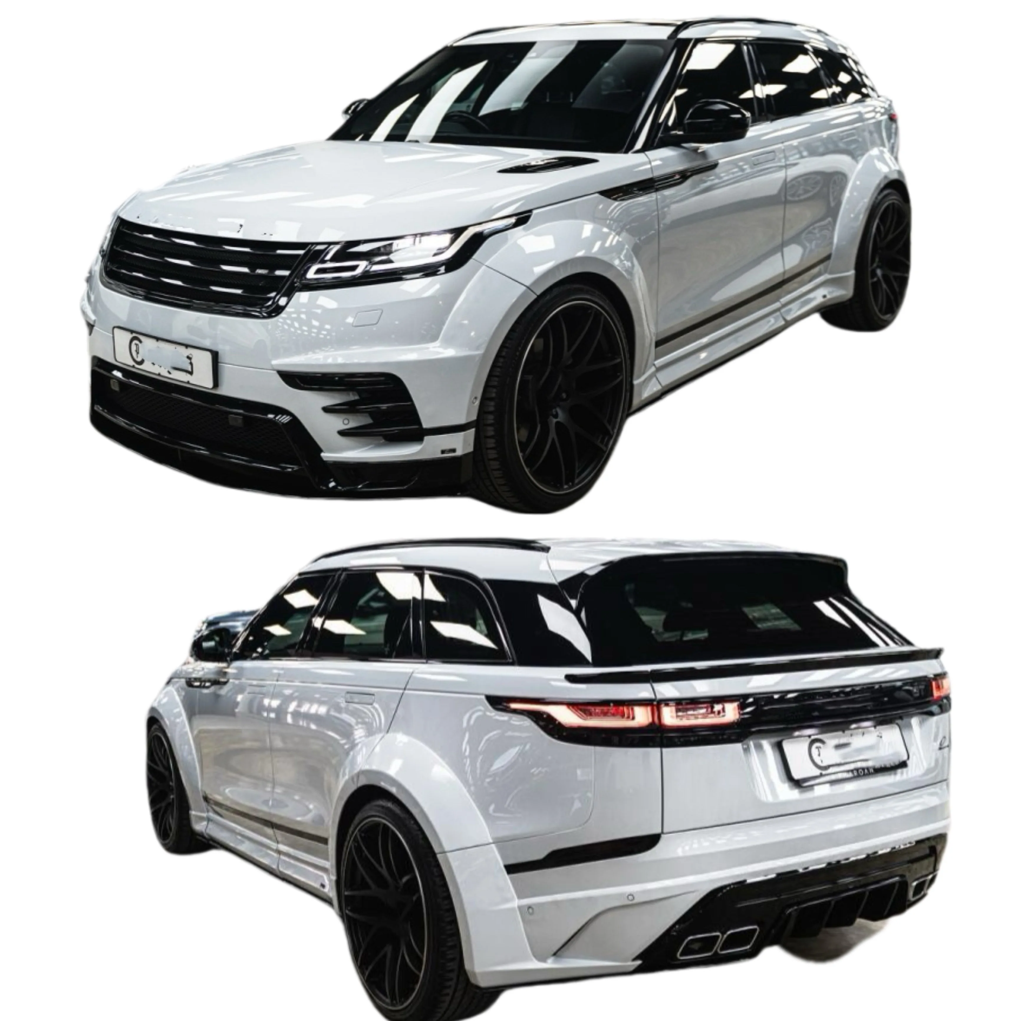 Car Bumper Body Kit for Range Rover Velar Upgrade LM Style Wide Body Kit Front and Rear Bumper Spoiler Grille
Car Bumper Body Kit for Range Rover Velar Upgrade LM Style Wide Body Kit Front and Rear Bumper Spoiler Grille