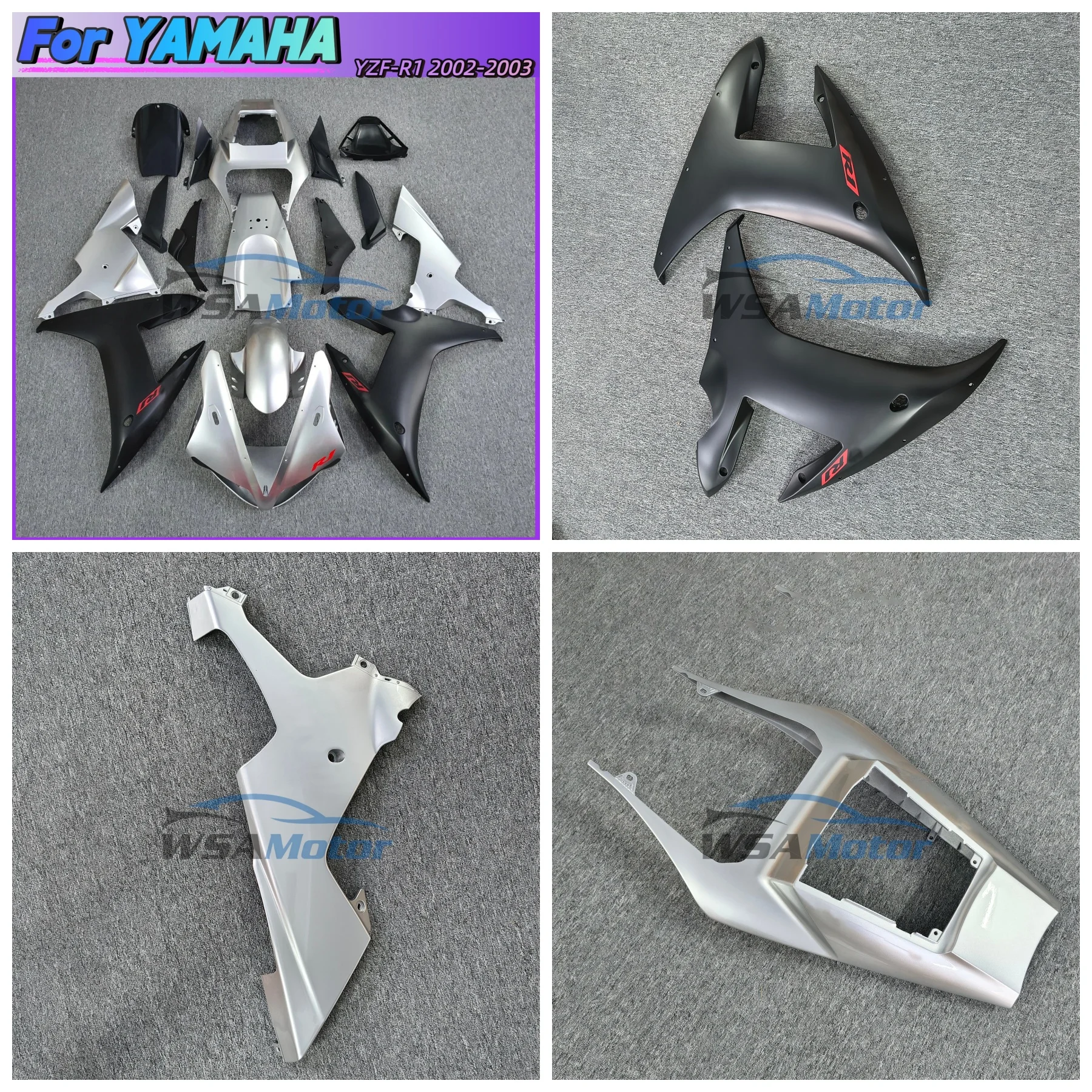 Motorcycle Fairing Kit Fit For YAMAHA YZF R1 2002 2003 YZF-R1 02 03 Full Set Fairings Kits Painted Body Bodywork Kit
Motorcycle Fairing Kit Fit For YAMAHA YZF R1 2002 2003 YZF-R1 02 03 Full Set Fairings Kits Painted Body Bodywork Kit