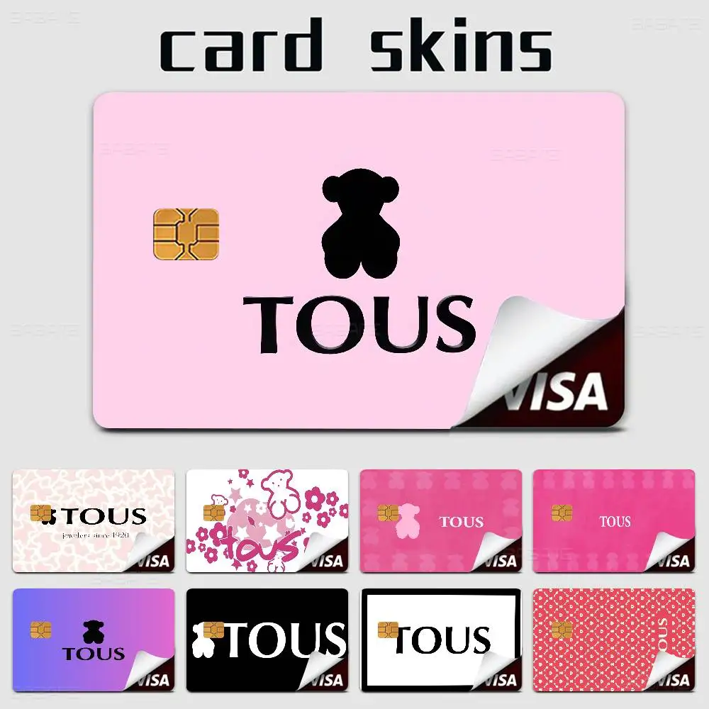 T-TOUSes Credit Card Skin Stickers No Adhesive Residue Water Proof For VISA Credit Card Subway Access Card
T-TOUSes Credit Card Skin Stickers No Adhesive Residue Water Proof For VISA Credit Card Subway Access Card