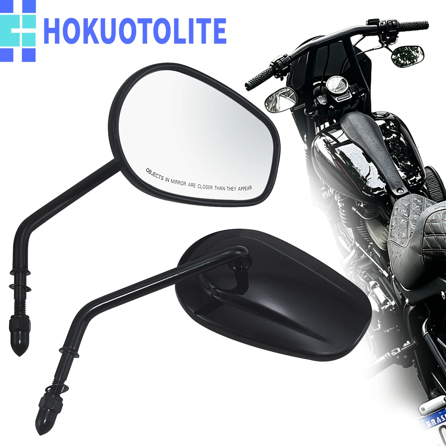 Motorcycles 8mm Rear View Side Mirrors Left Right For Harley Touring Road King Road Street Electra Glide Sportster 883 1200
Motorcycles 8mm Rear View Side Mirrors Left Right For Harley Touring Road King Road Street Electra Glide Sportster 883 1200