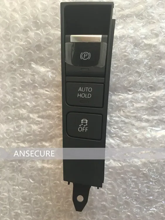 Handbrake Hand brake Button Auto Hold Switch ESP OFF switch For Passat B7 CC 3AB927137
Handbrake Hand brake Button Auto Hold Switch ESP OFF switch For Passat B7 CC 3AB927137