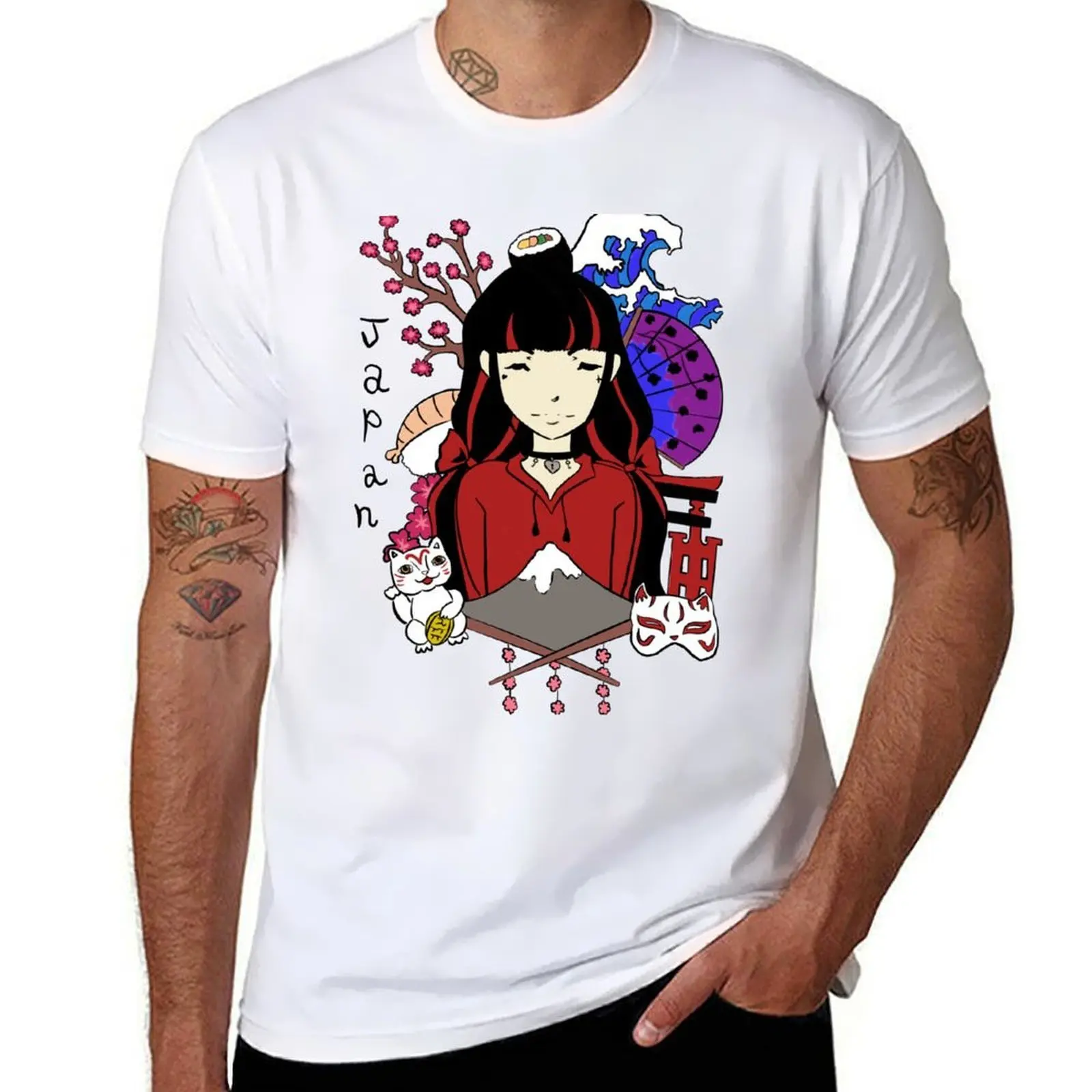 Japanese Girl T-Shirt t shirts for man cotton soft t shirt man casual T-Shirt
Japanese Girl T-Shirt t shirts for man cotton soft t shirt man casual T-Shirt