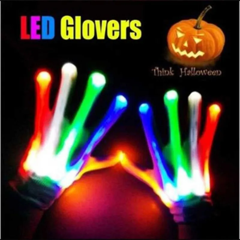 Colorful LED Finger Light Gloves for Kids Teens Adults with 6 Flash Modes Suitable for Halloween Parties and Concerts
Colorful LED Finger Light Gloves for Kids Teens Adults with 6 Flash Modes Suitable for Halloween Parties and Concerts