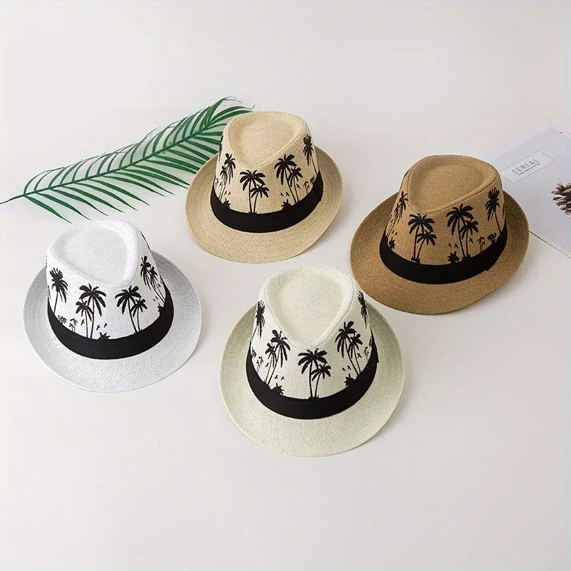 Tree Print Hem Beach Hat Breathable Fashionable Color Collision Sun Hat Lightweight Sunscreen Outdoor Travel Casal Cap
Tree Print Hem Beach Hat Breathable Fashionable Color Collision Sun Hat Lightweight Sunscreen Outdoor Travel Casal Cap