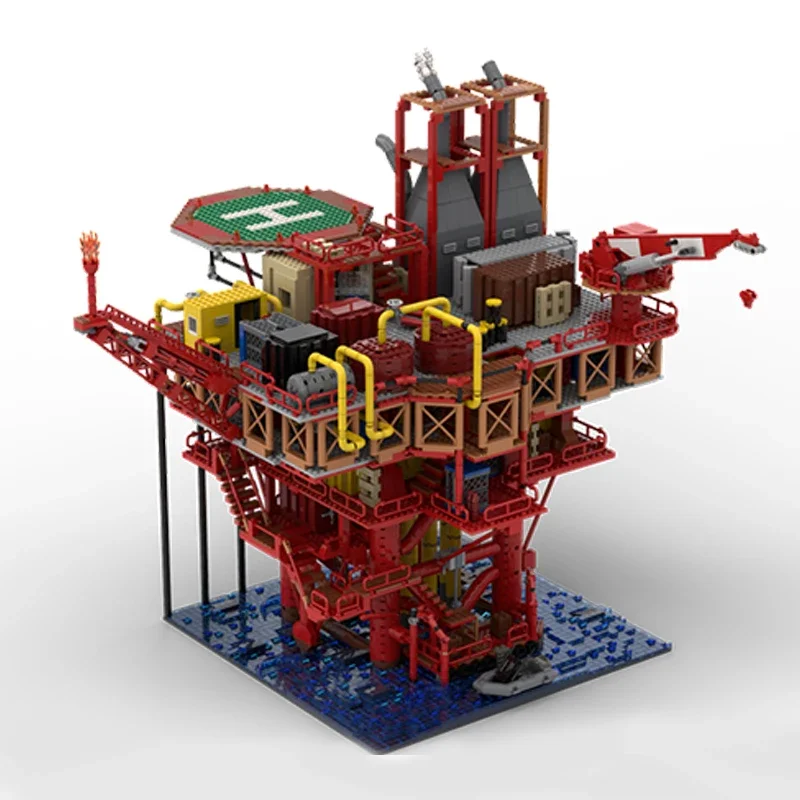 6388 шт. MOC Rust маленький Oilrig Архитектурные строительные блоки Модель Детские праздничные подарки
6388 шт. MOC Rust маленький Oilrig Архитектурные строительные блоки Модель Детские праздничные подарки