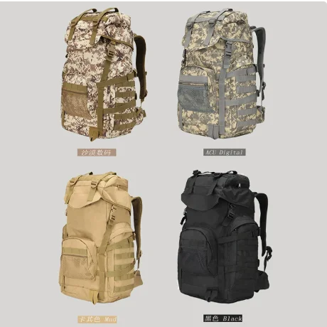 Тактический рюкзак для активного отдыха, камуфляжный, водонепроницаемый, 50 л, большой вместимости, для походов, альпинизма, путешествий, военный
Тактический рюкзак для активного отдыха, камуфляжный, водонепроницаемый, 50 л, большой вместимости, для походов, альпинизма, путешествий, военный