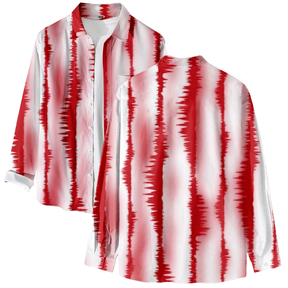 Tie Dye Print Long Sleeve Shirts V-Neck Turn-down Collar Button Shirt Casual Style Tops
Tie Dye Print Long Sleeve Shirts V-Neck Turn-down Collar Button Shirt Casual Style Tops