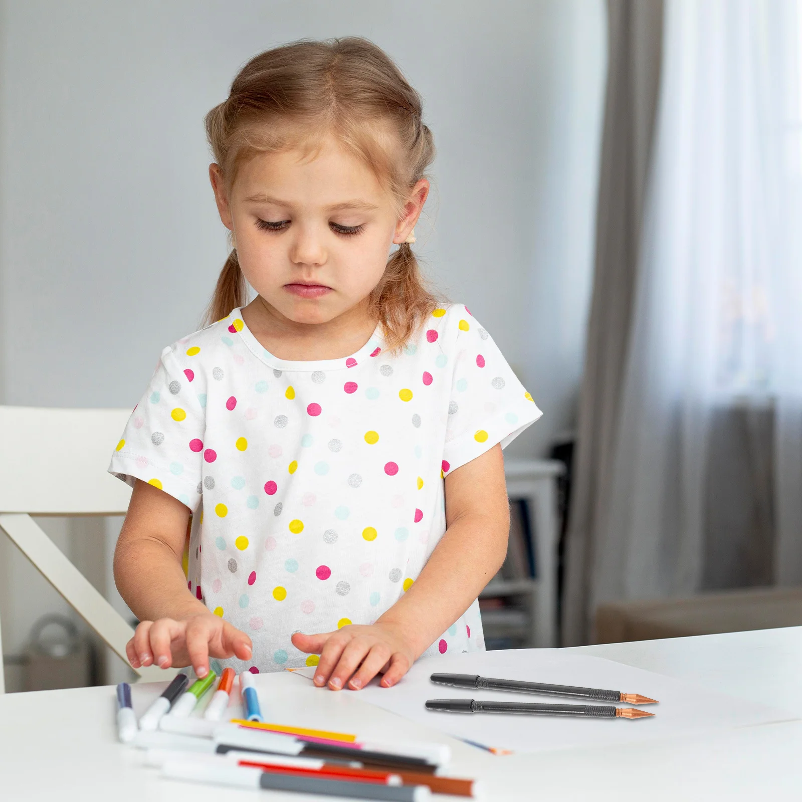 3 pcs Pen Expert Edition Smooth Grip Dual Tip For Scratch Coloring Art Stylus Pens Scratch Painting Drawing Tool
3 pcs Pen Expert Edition Smooth Grip Dual Tip For Scratch Coloring Art Stylus Pens Scratch Painting Drawing Tool