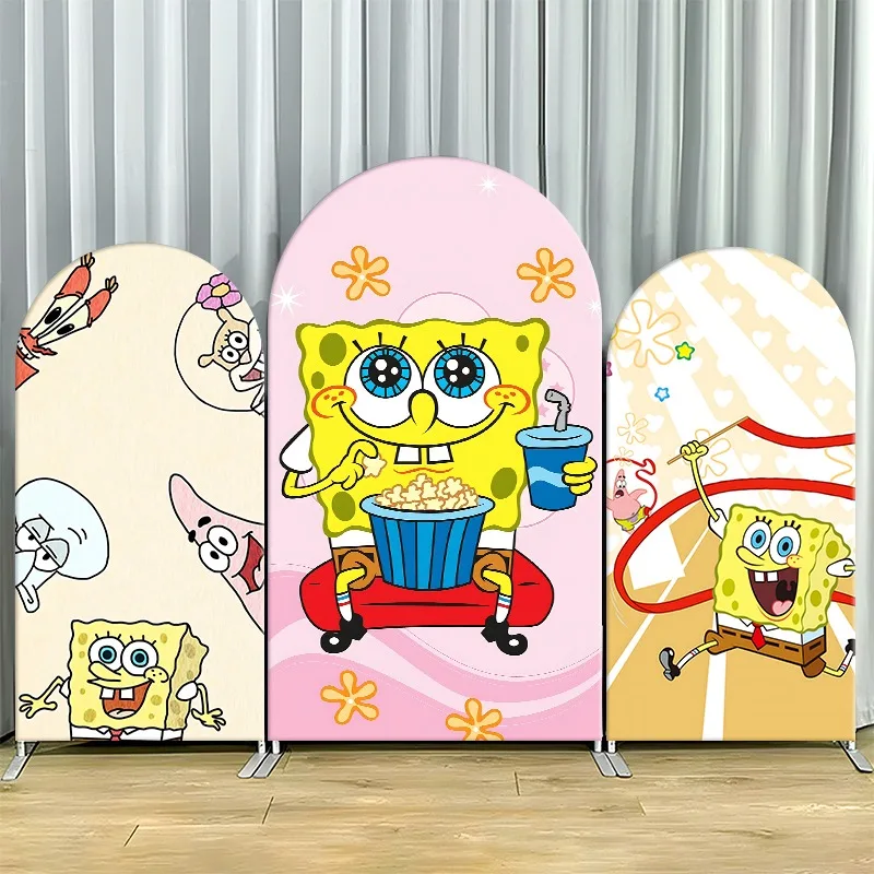 SpongeBob Theme Arch Backdrop Cover Cartoon Party Decor Single Layer Elastic Fabric Photo Booth Background Celebration Decor
SpongeBob Theme Arch Backdrop Cover Cartoon Party Decor Single Layer Elastic Fabric Photo Booth Background Celebration Decor