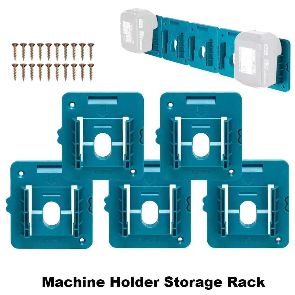 10/5/1 PCS Battery Holder for Makita 18V Li-ion Battery Tools Machine Holder Storage Rack Wall Mount for BL1860 BL1850
10/5/1 PCS Battery Holder for Makita 18V Li-ion Battery Tools Machine Holder Storage Rack Wall Mount for BL1860 BL1850