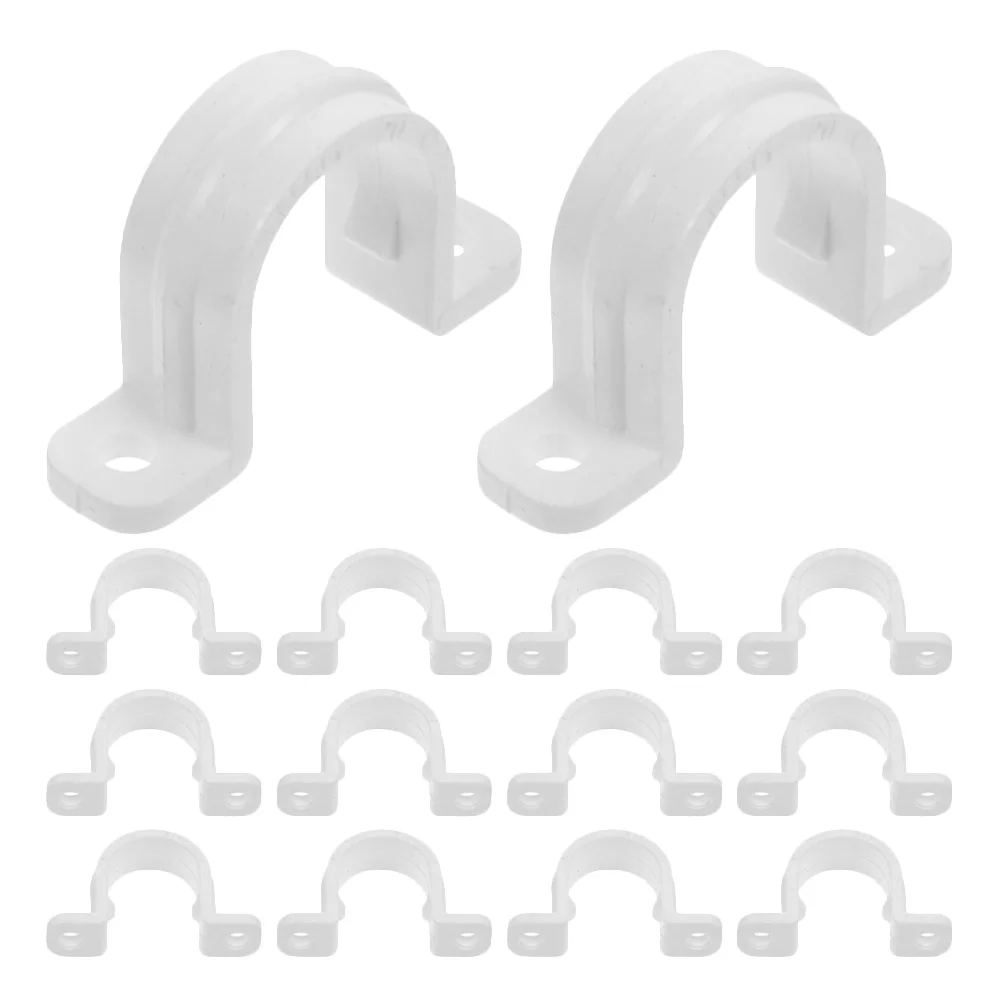 20Pcs PVC Line Pipe Clamps U Bracket Heavy Duty Tube Clamp Pipe Strap Clips for Water Oil Chemical Pipelines Hose Clamp
20Pcs PVC Line Pipe Clamps U Bracket Heavy Duty Tube Clamp Pipe Strap Clips for Water Oil Chemical Pipelines Hose Clamp