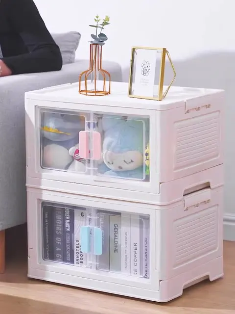 Folding Storage Box Toys Household Storage Single And Double Door Plastic Storage Cabinet Clothes Sorting Box Books Organizer
Folding Storage Box Toys Household Storage Single And Double Door Plastic Storage Cabinet Clothes Sorting Box Books Organizer