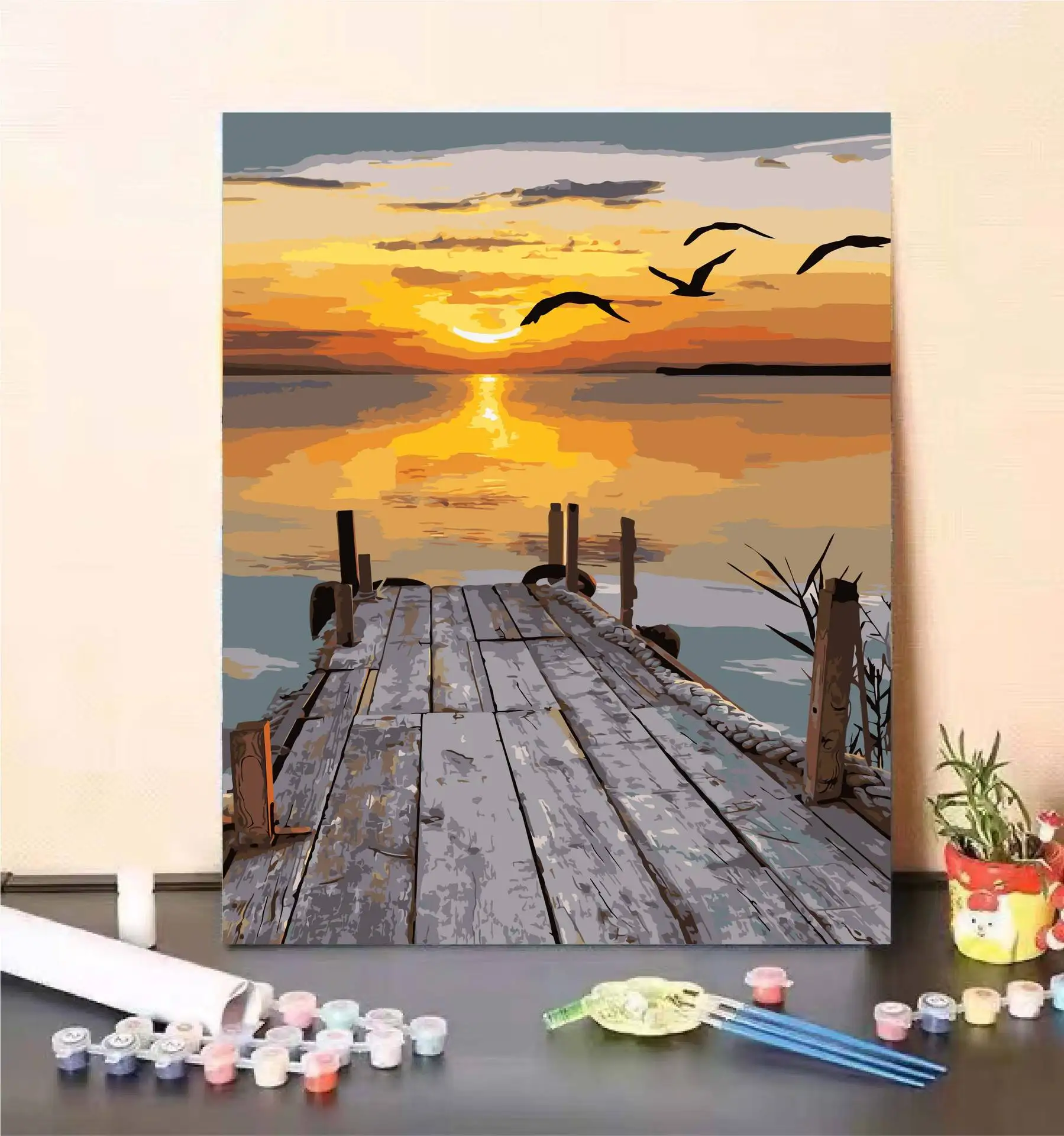 5037051 Digital oil painting living room decorative painting sofa background wall hanging painting
5037051 Digital oil painting living room decorative painting sofa background wall hanging painting