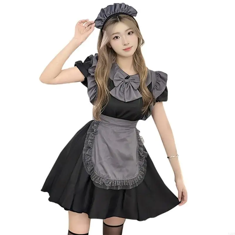 N5KB Women Girl Cosplay Costumes Halloween Cosplay Costumes Lace Layers Maid Dresses
N5KB Women Girl Cosplay Costumes Halloween Cosplay Costumes Lace Layers Maid Dresses