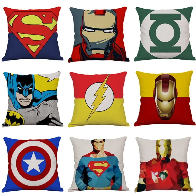 Marvel Anime The Avengers Cartoon Pillow Case Spider-Man Square Sided Print Cushion Case for Sofa Home Bedchamber Decor Gift
Marvel Anime The Avengers Cartoon Pillow Case Spider-Man Square Sided Print Cushion Case for Sofa Home Bedchamber Decor Gift